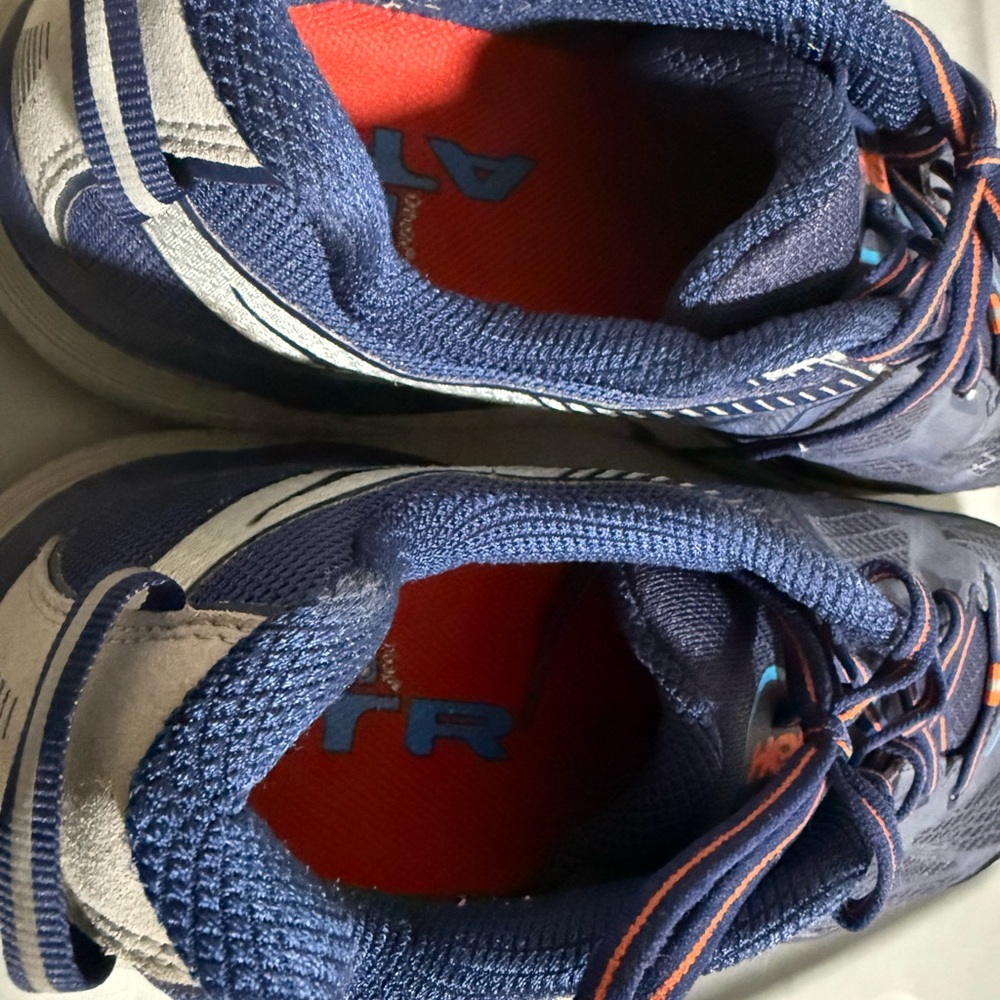 Hoka Men's Dark Blue and Gray Athletic Shoes - Picture 6 of 8